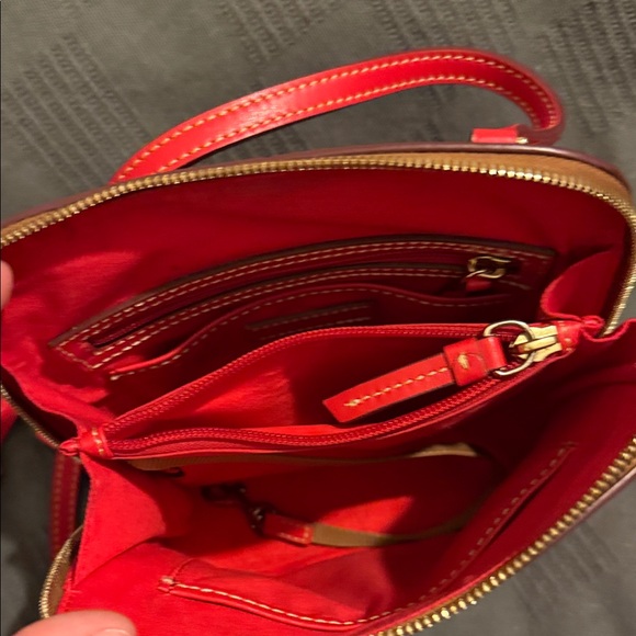 Dooney & Bourke Red Crossbody Bag - Picture 4 of 16